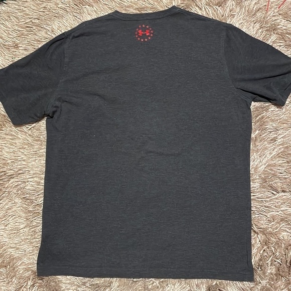 Under Armour USA Gray Short Sleeve T Shirt - Picture 3 of 6